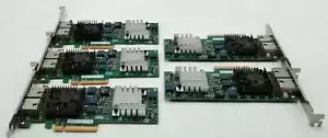 LOT OF 5 DELL JM42W X520-T2 10GB ETHERNET SERVER ADAPTERS