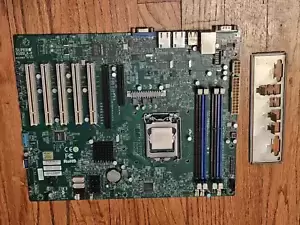 SUPERMICRO X10SLA-F - Motherboard Rev 1.01 Tested Xeon E5-1240V3 Server Board