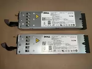 "Lot of 2" Dell PowerEdge D717P-S0 RN442 0RN442 717W Power Supplies TESTED!