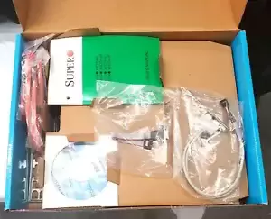 New Super Micro Computer server Board, LGA 1366/Socket B, Intel (MBD-X8DTH-I-O)