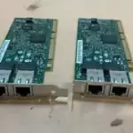 Lot 2 Intel Pro 1000MT Dual Port Server Adapter 000423DF31B6 C41421003 FW82546GB