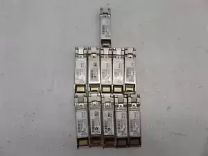 Lot Of 11 Cisco DS-SFP-FC8G-SW 8GB Transceiver Modules