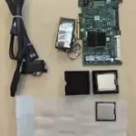 two Intel Xeon X5560 2.80 GHz cpu, Raid card, raid cable and battery