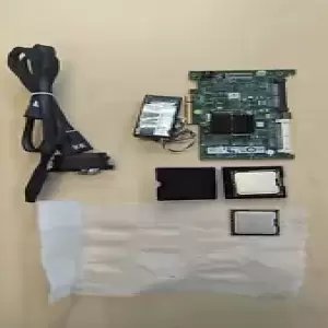 two Intel Xeon X5560 2.80 GHz cpu, Raid card, raid cable and battery