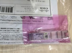 Cisco GLC-TE EXT 1000BASE-T SFP Transceiver module 30-1475-03 with hologram