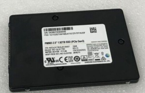 Samsung MZ-QLB1T90 PM983 1.92TB 2.5" U.2 NVMe PCIe Gen3 SAS Solid State Drive