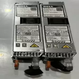 Lot of 2 Dell PowerEdge R320 350W 80 Plus Platinum D350E-S1 Power Supply  0Y8Y65