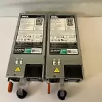 Lot of 2 Dell 1100W 80 Plus Platinum EPP Server Power Supply 0CMPGM
