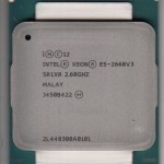 INTEL XEON E5-2660 V3 SR1XR 2.6GHZ+ 25MB L3 10-CORE LGA2011-3 (CPU ONLY) - NEW