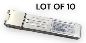 (LOT OF 10) HP 453156-001 1GB SFP RJ-45 TRANSCEIVER MODULE 453578-001 - WARRANTY