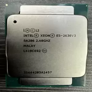 Intel Xeon E5-2630V3 - 2.40GHz Eight Core (SR206) Processor - Ships Sameday