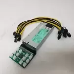 HP 1200W ETH ASICS Bitcoin Crypto Mining Power Supply w/ Breakout Board / Cables