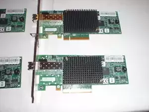 Emulex LPE12000 PCI-E 8G Single Port FC Fiber Card HBA IBM Server High Profile