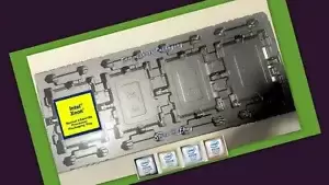 3 Intel Xeon Silver Bronze CPU Tray for Socket LGA4189 Processor - Fits 12 CPUs