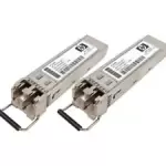 LOT OF 2 HP A7446BD 850NM 4GBPS 150M DUPLEX LC SW SFP TRANSCEIVER 405287-001