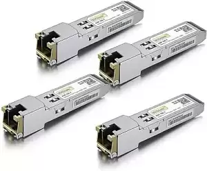 4-PACK For Cisco GLC-T/SFP-GE-T 1.25G SFP-T 1000BASE-T Copper SFP to RJ45 SFP