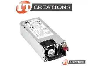 HP POWER SUPPLY 500W 100V-240V PLATINUM FOR HPE DL360 DL380 G10 HSTNS-PD40-1-HP