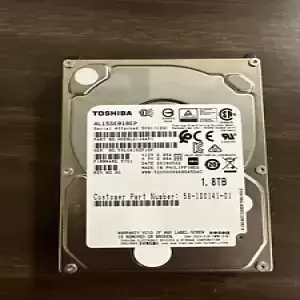 Toshiba Enterprise HDD 12Gb/s 10K SAS 1.8TB 260.0 MiB/s 2.5"  AL15SEB18EP 
