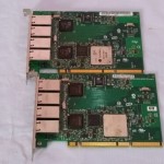 Intel PRO/1000MT Quad-Port Server Adapter PCI-X 4xGigabit (Lot Of 2)