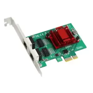 Dual port Gigabit Ethernet Adapter Network Adapter NIC Intel- 82571EB PCIE Card