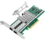 10GbE Converged Network Card Dual SFP+ Port PCI-E X8 with Intel 82599ES Chip