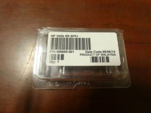 HP 10GB SR SFP+ 455885-001 OPTICAL TRANSCEIVER-NEW