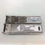 Lot of 2 Cisco SFP-GE-S 1000Base-SX SFP Optical Transceiver Module