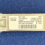 Cisco FET-10G 10GB Fabric Extender SFP+ Transceiver 10-2566-02