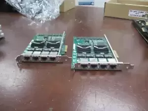 Lot of 2 Intel EXPI9404PTBLK Ethernet PRO/1000 PCI-E PT Quad Port Server Adapter