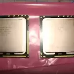 Pair of  Intel XEON E5538 2.4Ghz 4 core CPUs