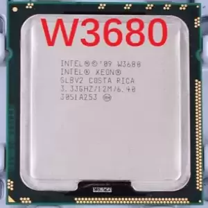 Intel Xeon W3680 Hex Core 3.33GHz SLBV2 12MB 6.4 GT/s LGA1366 Processor