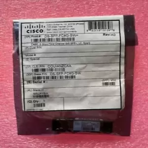 LOT OF 28: CISCO DS-SFP-FC8G-SW 8 Gbps SFP+ FIBRE CHANNEL TRANSCEIVER - NEW