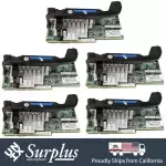 Lot of 5 HP FlexFabric 10GB Dual Port 554FLB FCoE Network Adapter HP4K1455