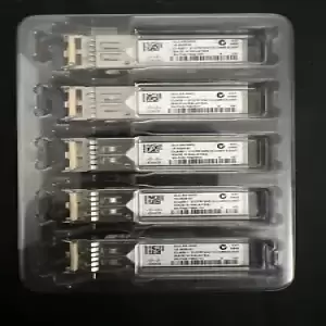 Cisco GLC-SX-MMD 1000BASE SFP Transceiver Module Pack Of 5 USED