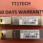 2x HP X120 JD089B 1G SFP RJ45 ABCU-5740RZ-HP8 Transceiver Module
