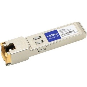 AddOn HP JD089B Compatible TAA Compliant 10/100/1000Base-TX SFP Transceiver (Cop