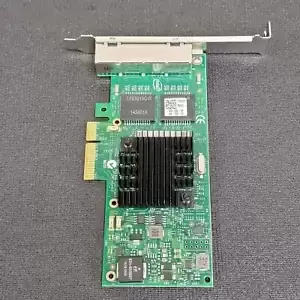 Dell THGMP I350-T4 Quad-Ports Gigabit Ethernet PCI-E x4 Server Network Adapter
