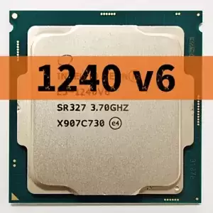 Intel Xeon E3-1240 v6 SR327 4 Cores 3.7GHz 8MB LGA1151 CPU Processor