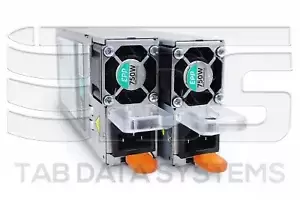 Lot of 2 Dell 750W Power Supply 80+ Platinum R630 R640 R730 R740 W8R3C 0W8R3C