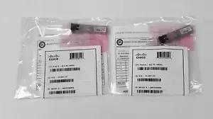 Lot of 2 New Cisco GLC-FE-100FX= SFP Transceiver Module Ethernet 100Base-FX
