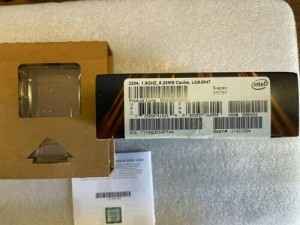 Intel Xeon Bronze 3204 empty box