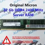 Micron 32 GB Rdimm ECC Reg DDR4-2400 Supremicro A+ 1U 1123US-TN10RT Server RAM
