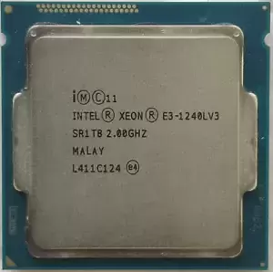 Intel Xeon E3-1240L V3 LGA 1150 Server CPU Processor 2GHz 4-Core 8M Cach 25W