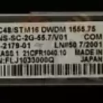 Cisco ONS-SC-2G-55.7 V01, 10-2179-01, WMOTBHKAAA *PN102319*
