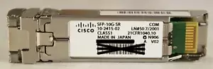 Cisco SFP-10G-SR 10-2415-02 10G 850nm 300m SFP+ Transceiver Module