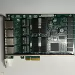 Intel PRO/1000 PT Quad Port Gigabit Ethernet Server Adapter EXPI9404PTBLK 882125