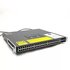 Cisco Catalyst 48-Port Managed Switch 4948-10GE Ethernet No Optical Transceivers