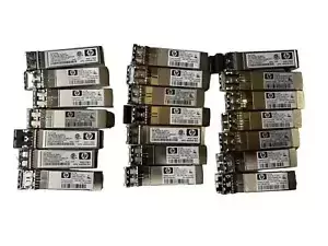 HP Ethernet Transceiver Module | AFBR-57D9AMZ-HP4 | 8G SW FC SFP+ | Lot of 21