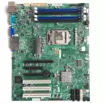Supermicro X9SCA-F single-channel for workstation server CPU C204 1155 pin
