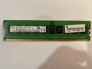 SK Hynix  8GB 1Rx4 PC4-2133P DDR4 Server RAM Ecc reg MA41GR7MFR4N ***HP -581*